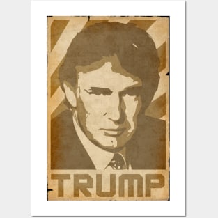 Donald Trump Retro Propaganda Posters and Art